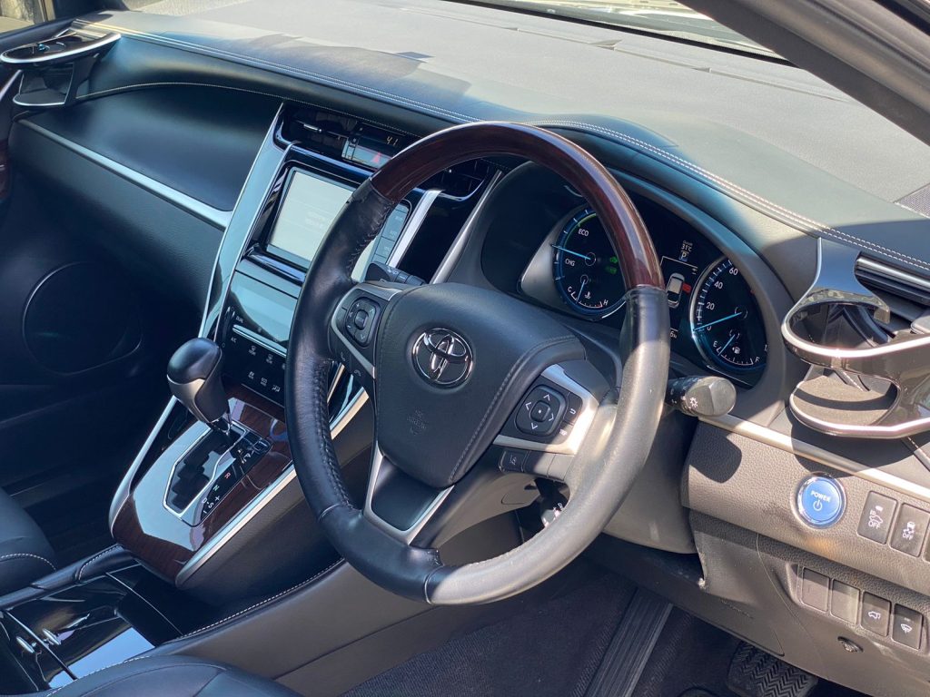 Toyota harrier interior